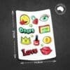 Custom Vinyl Sticker Sheet A5