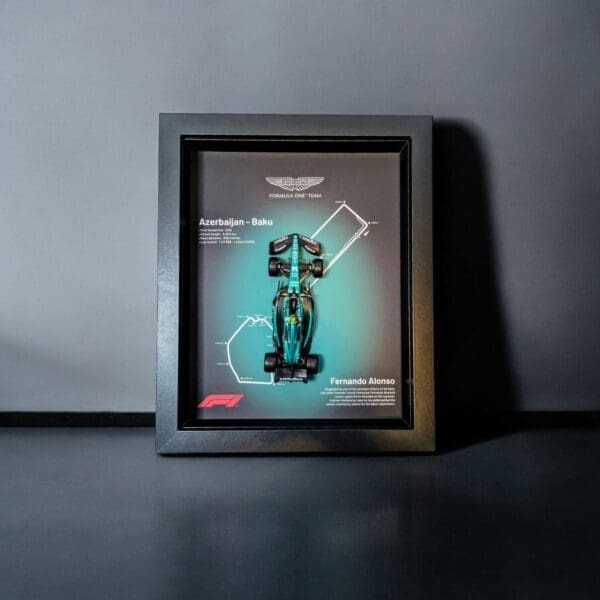 3D F1 Frame Aston Martin