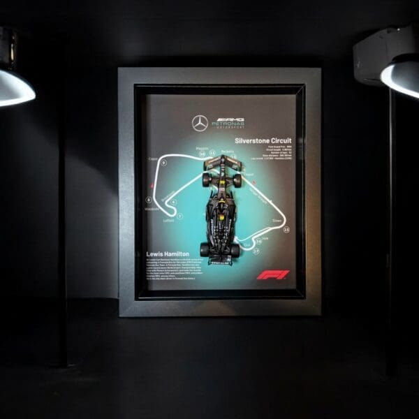3D F1 Frame Lewis Hamilton