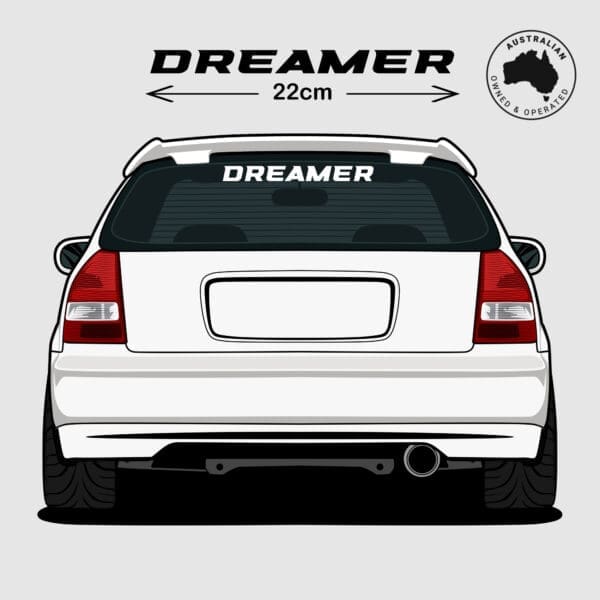Dreamer JDM Car Decal