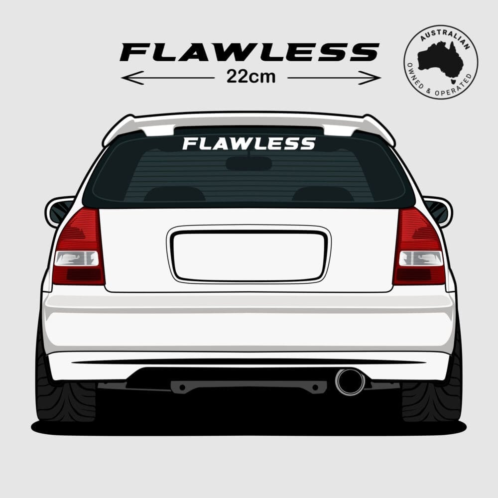 Flawless JDM Car Decal