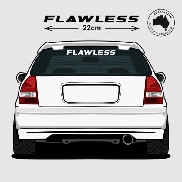 Flawless JDM Car Decal