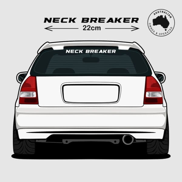 Neck Braker JDM Car Decal
