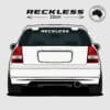 Reckless JDM Car Decal
